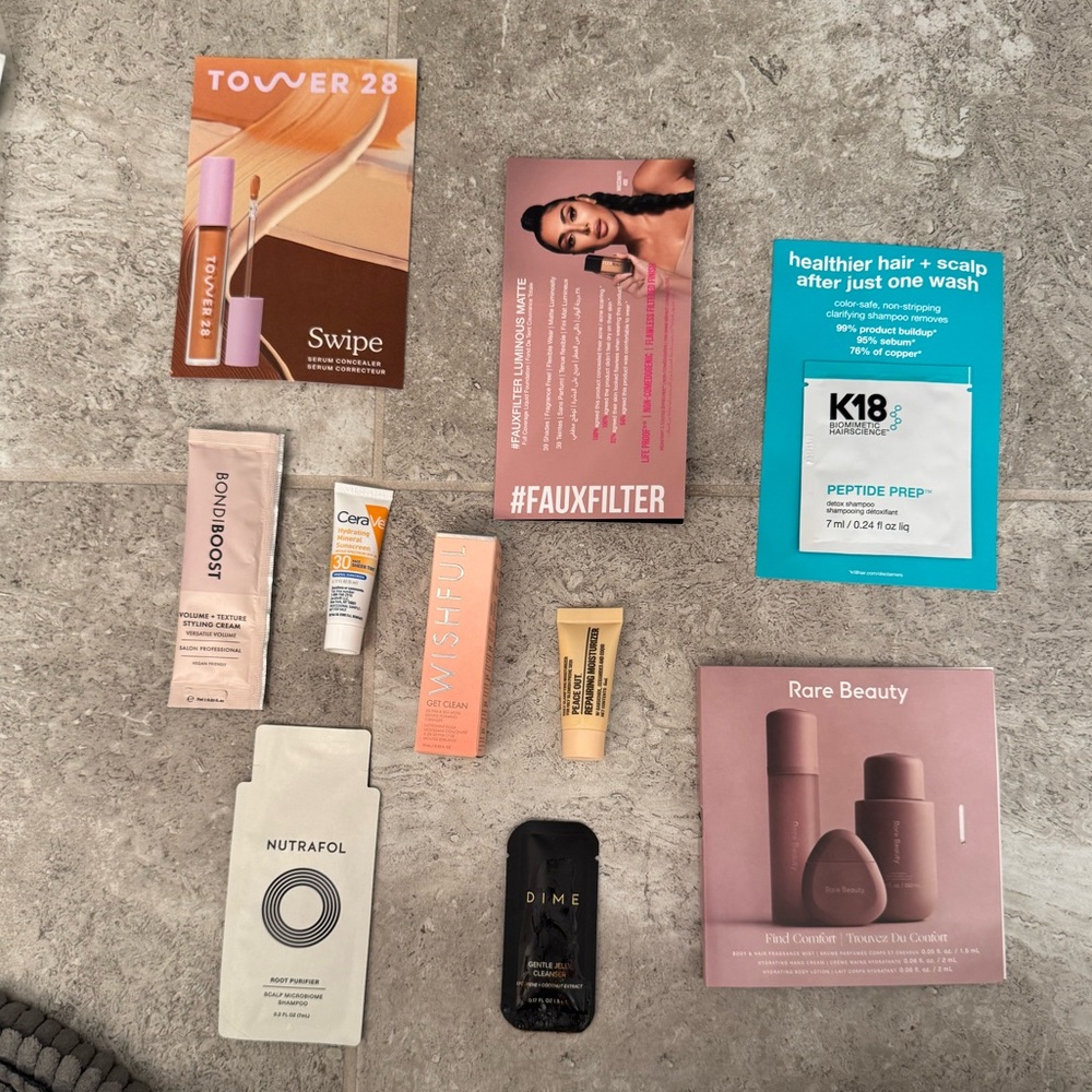 Beauty and Skincare Sample Set
